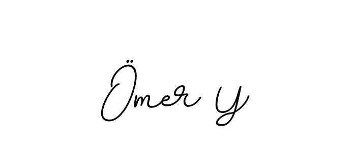 Make a beautiful signature design for name Ömer Y. With this signature (BallpointsItalic-DORy9) style, you can create a handwritten signature for free. Ömer Y signature style 11 images and pictures png