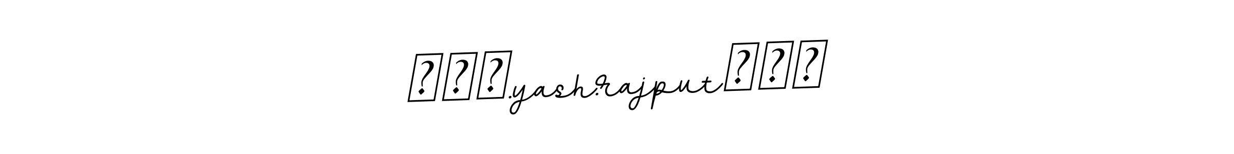 Make a beautiful signature design for name ×͜×.yash.rajput×͜×. With this signature (BallpointsItalic-DORy9) style, you can create a handwritten signature for free. ×͜×.yash.rajput×͜× signature style 11 images and pictures png