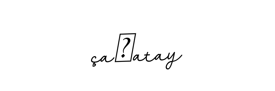 You should practise on your own different ways (BallpointsItalic-DORy9) to write your name (çağatay) in signature. don't let someone else do it for you. çağatay signature style 11 images and pictures png