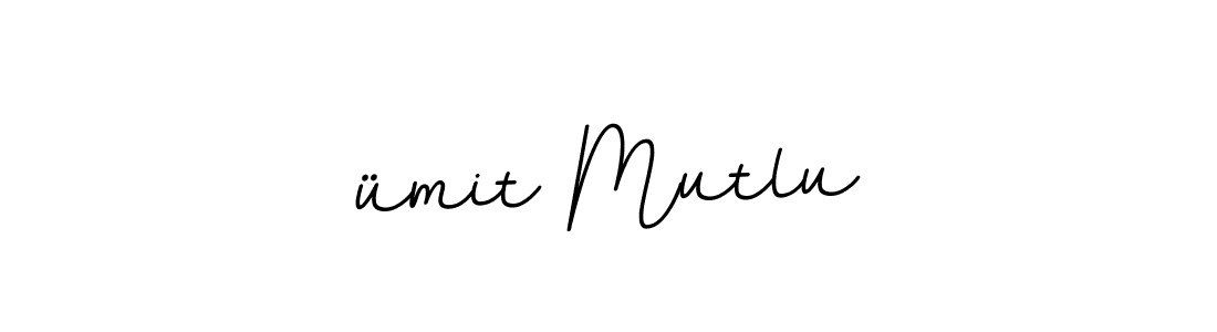 It looks lik you need a new signature style for name ümit Mutlu. Design unique handwritten (BallpointsItalic-DORy9) signature with our free signature maker in just a few clicks. ümit Mutlu signature style 11 images and pictures png