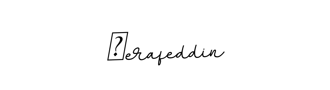 Use a signature maker to create a handwritten signature online. With this signature software, you can design (BallpointsItalic-DORy9) your own signature for name Şerafeddin. Şerafeddin signature style 11 images and pictures png