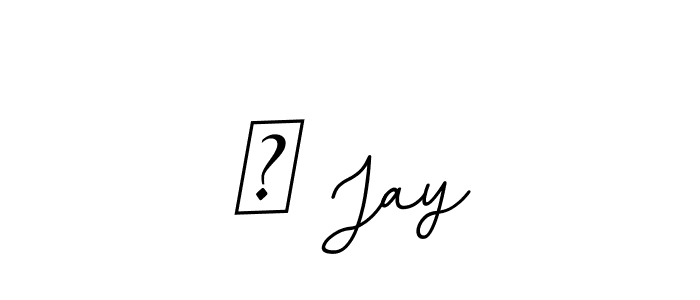 Make a beautiful signature design for name अ Jay. With this signature (BallpointsItalic-DORy9) style, you can create a handwritten signature for free. अ Jay signature style 11 images and pictures png