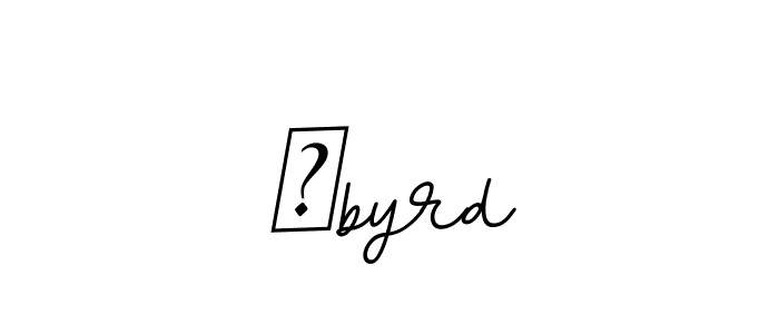 Use a signature maker to create a handwritten signature online. With this signature software, you can design (BallpointsItalic-DORy9) your own signature for name ฺbyrd. ฺbyrd signature style 11 images and pictures png
