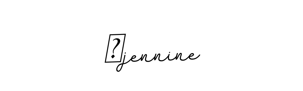 How to make ๋jennine name signature. Use BallpointsItalic-DORy9 style for creating short signs online. This is the latest handwritten sign. ๋jennine signature style 11 images and pictures png