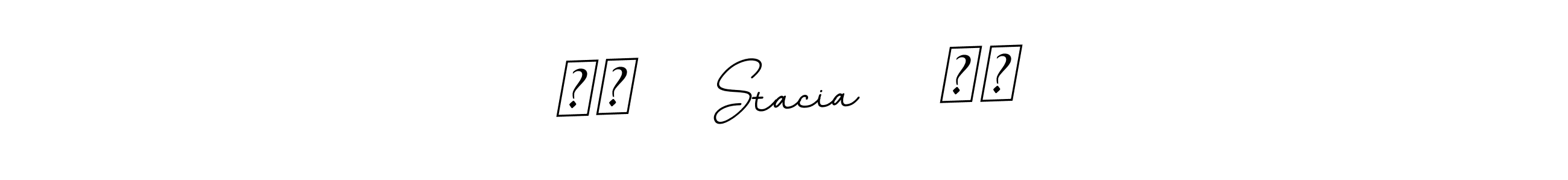 ❤️    Stacia    ❤️ stylish signature style. Best Handwritten Sign (BallpointsItalic-DORy9) for my name. Handwritten Signature Collection Ideas for my name ❤️    Stacia    ❤️. ❤️    Stacia    ❤️ signature style 11 images and pictures png