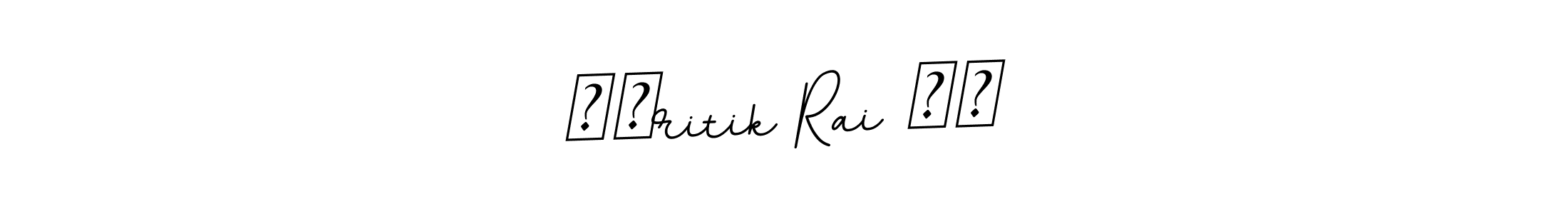 ❤️ritik Rai ❤️ stylish signature style. Best Handwritten Sign (BallpointsItalic-DORy9) for my name. Handwritten Signature Collection Ideas for my name ❤️ritik Rai ❤️. ❤️ritik Rai ❤️ signature style 11 images and pictures png