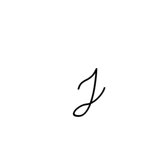 Create a beautiful signature design for name   J. With this signature (BallpointsItalic-DORy9) fonts, you can make a handwritten signature for free.   J signature style 11 images and pictures png