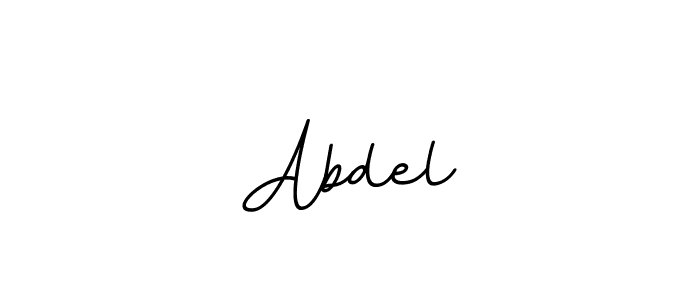 Check out images of Autograph of  Abdel  name. Actor  Abdel  Signature Style. BallpointsItalic-DORy9 is a professional sign style online.  Abdel  signature style 11 images and pictures png