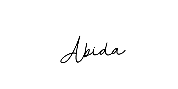Make a beautiful signature design for name  Abida. With this signature (BallpointsItalic-DORy9) style, you can create a handwritten signature for free.  Abida signature style 11 images and pictures png