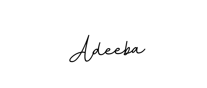 BallpointsItalic-DORy9 is a professional signature style that is perfect for those who want to add a touch of class to their signature. It is also a great choice for those who want to make their signature more unique. Get  Adeeba name to fancy signature for free.  Adeeba signature style 11 images and pictures png