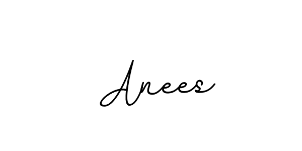 Make a beautiful signature design for name  Anees. With this signature (BallpointsItalic-DORy9) style, you can create a handwritten signature for free.  Anees signature style 11 images and pictures png