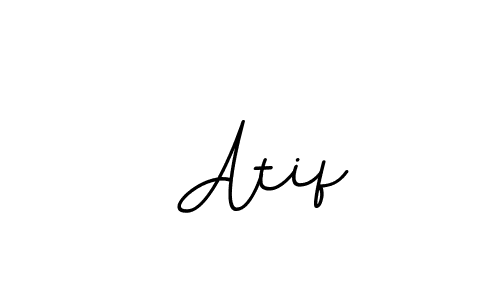 How to make  Atif signature? BallpointsItalic-DORy9 is a professional autograph style. Create handwritten signature for  Atif name.  Atif signature style 11 images and pictures png