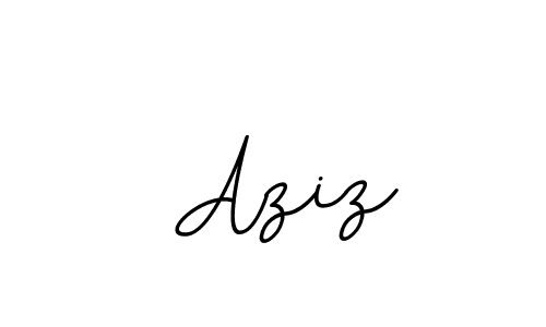 How to make  Aziz signature? BallpointsItalic-DORy9 is a professional autograph style. Create handwritten signature for  Aziz name.  Aziz signature style 11 images and pictures png