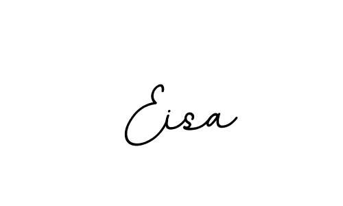 The best way (BallpointsItalic-DORy9) to make a short signature is to pick only two or three words in your name. The name  Eisa include a total of six letters. For converting this name.  Eisa signature style 11 images and pictures png