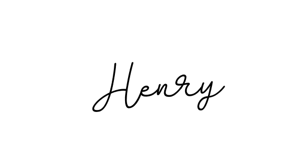 Use a signature maker to create a handwritten signature online. With this signature software, you can design (BallpointsItalic-DORy9) your own signature for name  Henry.  Henry signature style 11 images and pictures png