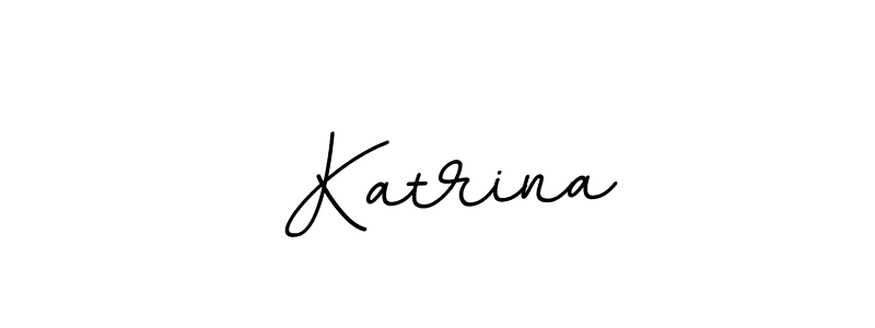 The best way (BallpointsItalic-DORy9) to make a short signature is to pick only two or three words in your name. The name  Katrina include a total of six letters. For converting this name.  Katrina signature style 11 images and pictures png