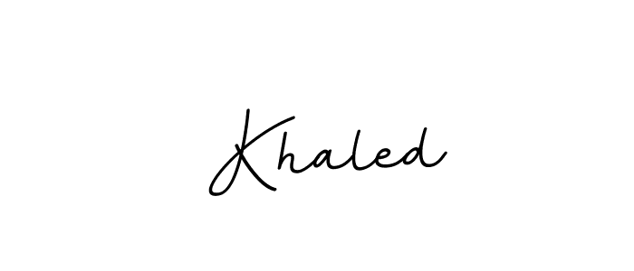 if you are searching for the best signature style for your name  Khaled. so please give up your signature search. here we have designed multiple signature styles  using BallpointsItalic-DORy9.  Khaled signature style 11 images and pictures png