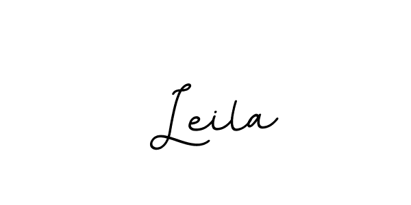 Also we have  Leila name is the best signature style. Create professional handwritten signature collection using BallpointsItalic-DORy9 autograph style.  Leila signature style 11 images and pictures png