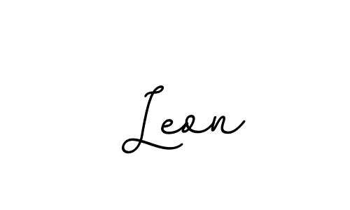 Also You can easily find your signature by using the search form. We will create  Leon name handwritten signature images for you free of cost using BallpointsItalic-DORy9 sign style.  Leon signature style 11 images and pictures png