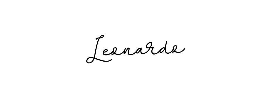 Similarly BallpointsItalic-DORy9 is the best handwritten signature design. Signature creator online .You can use it as an online autograph creator for name  Leonardo.  Leonardo signature style 11 images and pictures png