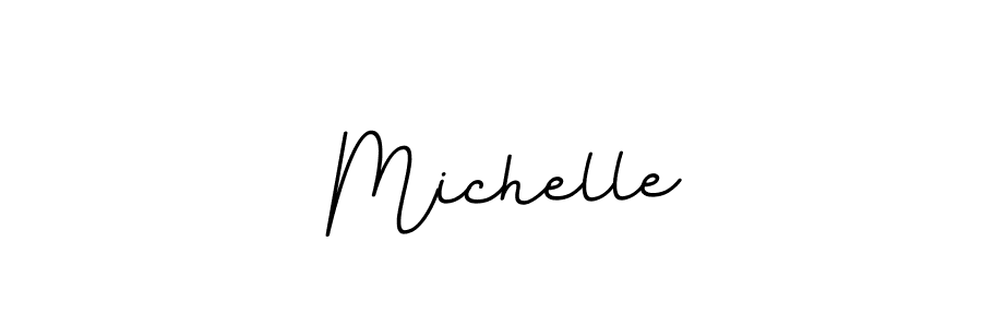 The best way (BallpointsItalic-DORy9) to make a short signature is to pick only two or three words in your name. The name  Michelle include a total of six letters. For converting this name.  Michelle signature style 11 images and pictures png