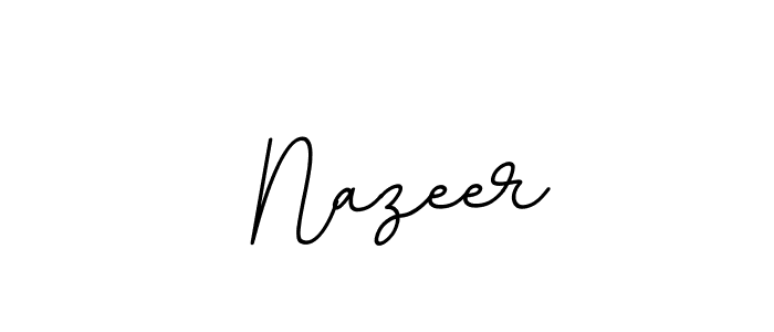  Nazeer stylish signature style. Best Handwritten Sign (BallpointsItalic-DORy9) for my name. Handwritten Signature Collection Ideas for my name  Nazeer.  Nazeer signature style 11 images and pictures png