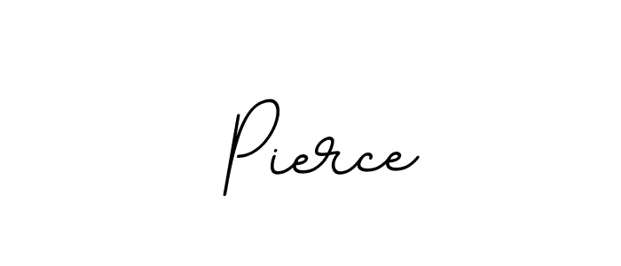 Use a signature maker to create a handwritten signature online. With this signature software, you can design (BallpointsItalic-DORy9) your own signature for name  Pierce.  Pierce signature style 11 images and pictures png