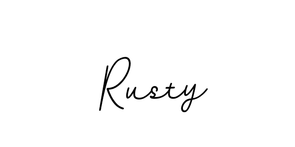 How to Draw  Rusty signature style? BallpointsItalic-DORy9 is a latest design signature styles for name  Rusty.  Rusty signature style 11 images and pictures png