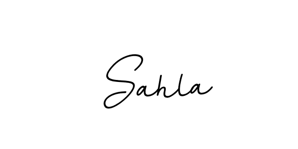 Make a beautiful signature design for name  Sahla. Use this online signature maker to create a handwritten signature for free.  Sahla signature style 11 images and pictures png
