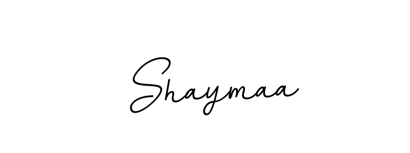 The best way (BallpointsItalic-DORy9) to make a short signature is to pick only two or three words in your name. The name  Shaymaa include a total of six letters. For converting this name.  Shaymaa signature style 11 images and pictures png