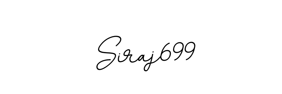 How to make  Siraj699 name signature. Use BallpointsItalic-DORy9 style for creating short signs online. This is the latest handwritten sign.  Siraj699 signature style 11 images and pictures png