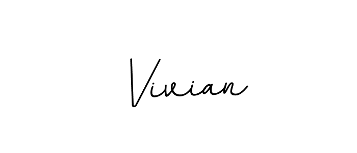 Make a beautiful signature design for name  Vivian. Use this online signature maker to create a handwritten signature for free.  Vivian signature style 11 images and pictures png