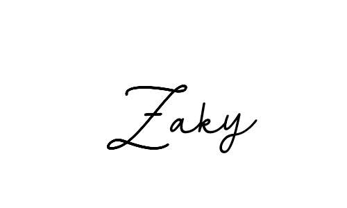 It looks lik you need a new signature style for name  Zaky. Design unique handwritten (BallpointsItalic-DORy9) signature with our free signature maker in just a few clicks.  Zaky signature style 11 images and pictures png