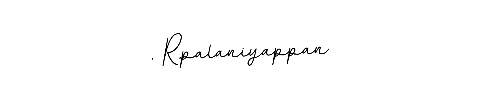 Create a beautiful signature design for name . R.palaniyappan. With this signature (BallpointsItalic-DORy9) fonts, you can make a handwritten signature for free. . R.palaniyappan signature style 11 images and pictures png