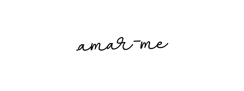 Create a beautiful signature design for name .amar-me. With this signature (BallpointsItalic-DORy9) fonts, you can make a handwritten signature for free. .amar-me signature style 11 images and pictures png