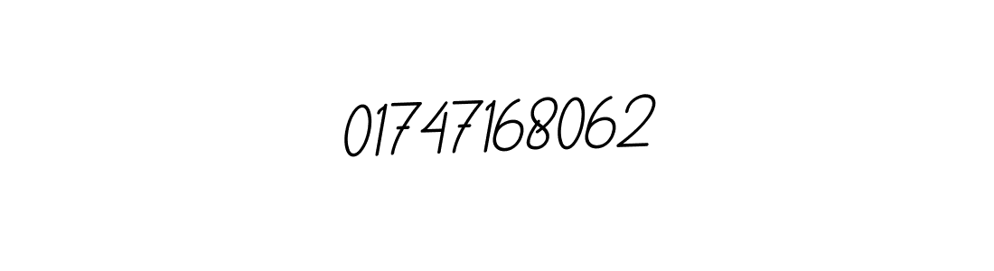 The best way (BallpointsItalic-DORy9) to make a short signature is to pick only two or three words in your name. The name 01747168062 include a total of six letters. For converting this name. 01747168062 signature style 11 images and pictures png