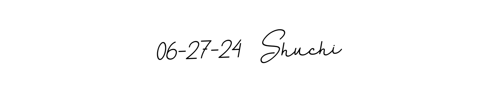 You can use this online signature creator to create a handwritten signature for the name 06-27-24  Shuchi. This is the best online autograph maker. 06-27-24  Shuchi signature style 11 images and pictures png