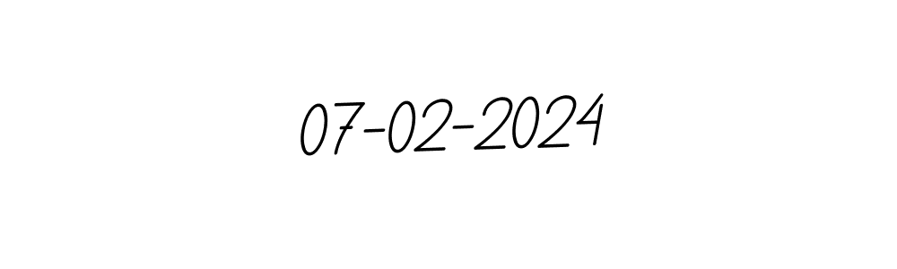 This is the best signature style for the 07-02-2024 name. Also you like these signature font (BallpointsItalic-DORy9). Mix name signature. 07-02-2024 signature style 11 images and pictures png