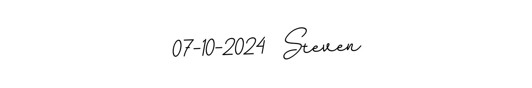 Check out images of Autograph of 07-10-2024  Steven name. Actor 07-10-2024  Steven Signature Style. BallpointsItalic-DORy9 is a professional sign style online. 07-10-2024  Steven signature style 11 images and pictures png