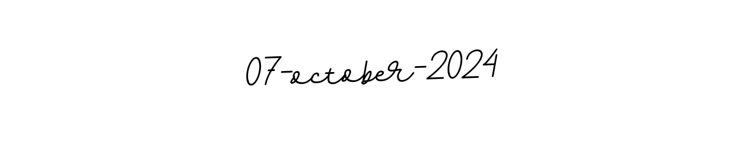 This is the best signature style for the 07-october-2024 name. Also you like these signature font (BallpointsItalic-DORy9). Mix name signature. 07-october-2024 signature style 11 images and pictures png