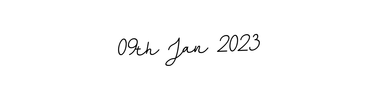 Make a beautiful signature design for name 09th Jan 2023. With this signature (BallpointsItalic-DORy9) style, you can create a handwritten signature for free. 09th Jan 2023 signature style 11 images and pictures png