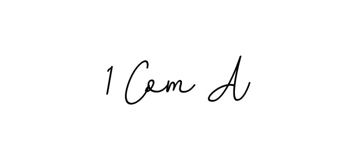 Also You can easily find your signature by using the search form. We will create 1 Com A name handwritten signature images for you free of cost using BallpointsItalic-DORy9 sign style. 1 Com A signature style 11 images and pictures png