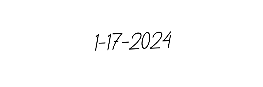 Also we have 1-17-2024 name is the best signature style. Create professional handwritten signature collection using BallpointsItalic-DORy9 autograph style. 1-17-2024 signature style 11 images and pictures png