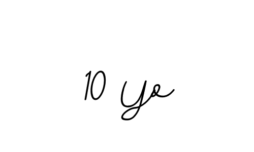 Also we have 10 Yo name is the best signature style. Create professional handwritten signature collection using BallpointsItalic-DORy9 autograph style. 10 Yo signature style 11 images and pictures png