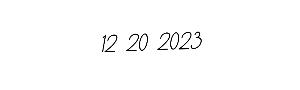 Use a signature maker to create a handwritten signature online. With this signature software, you can design (BallpointsItalic-DORy9) your own signature for name 12 20 2023. 12 20 2023 signature style 11 images and pictures png