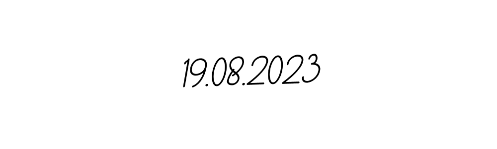 You should practise on your own different ways (BallpointsItalic-DORy9) to write your name (19.08.2023) in signature. don't let someone else do it for you. 19.08.2023 signature style 11 images and pictures png