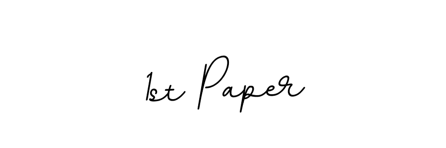 if you are searching for the best signature style for your name 1st Paper. so please give up your signature search. here we have designed multiple signature styles  using BallpointsItalic-DORy9. 1st Paper signature style 11 images and pictures png