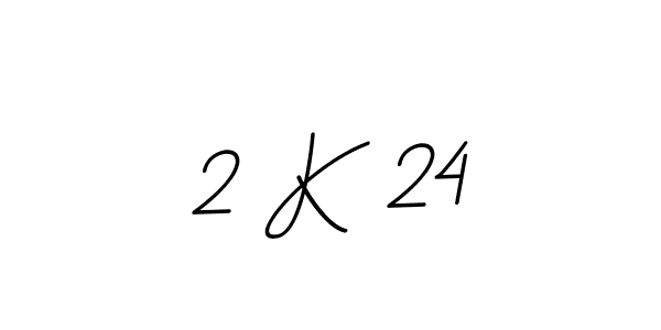 You should practise on your own different ways (BallpointsItalic-DORy9) to write your name (2 K 24) in signature. don't let someone else do it for you. 2 K 24 signature style 11 images and pictures png