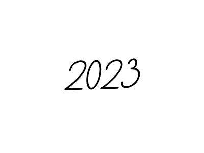Create a beautiful signature design for name 2023. With this signature (BallpointsItalic-DORy9) fonts, you can make a handwritten signature for free. 2023 signature style 11 images and pictures png