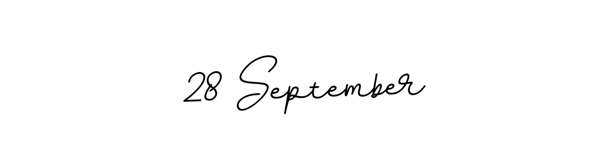 Make a beautiful signature design for name 28 September. With this signature (BallpointsItalic-DORy9) style, you can create a handwritten signature for free. 28 September signature style 11 images and pictures png